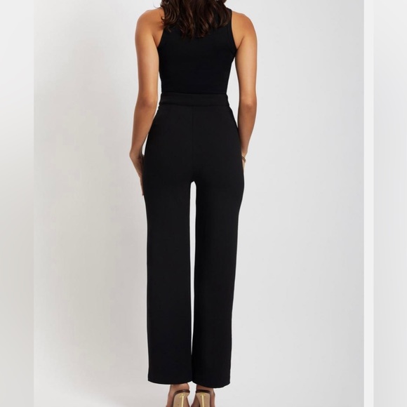 NWT Meshki Sofia Straight Leg Tan Pants - Picture 2 of 8